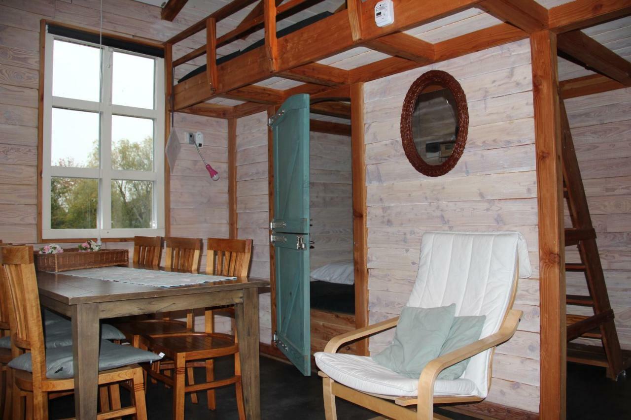 Chalet - Camping 'T Dekske Wintelre Dış mekan fotoğraf